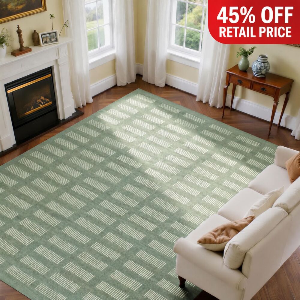 Brand New Bgasz Washable Area Rug – 8' × 10'